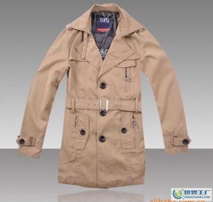 韓國STS男裝春季新品 時尚休閑長版風衣外套S11A9613款式解析